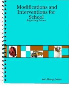 Modifications and Interventions for School