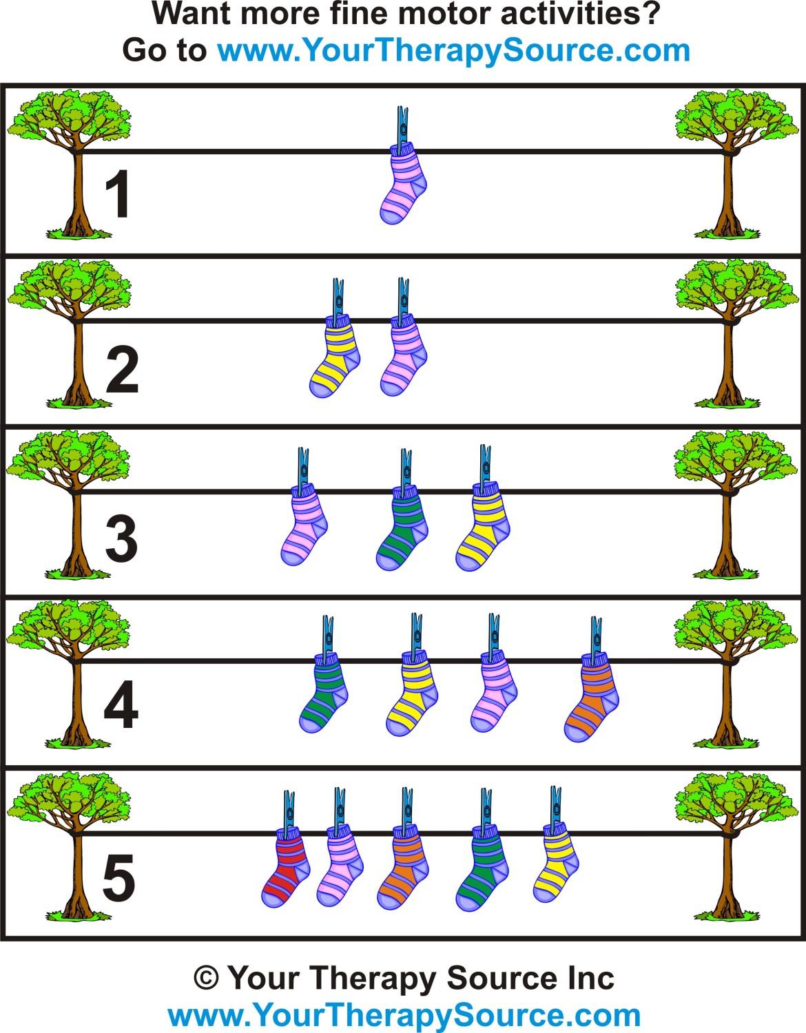 Clothespin Activities for Kids Your Therapy Source