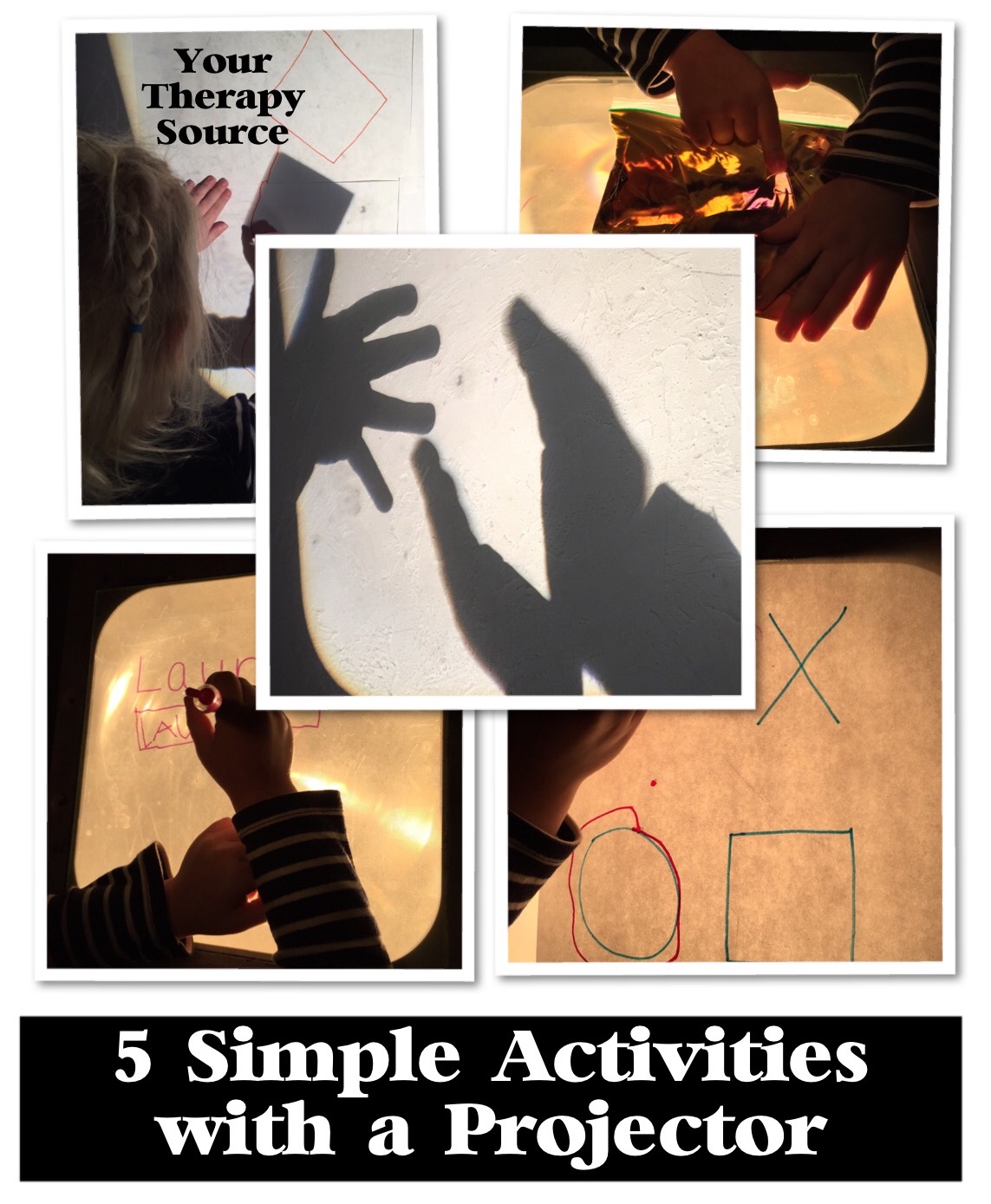 5 Activities to Do with a Projector Your Therapy Source