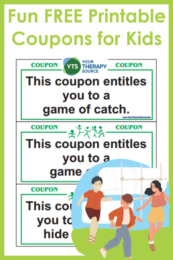 Free Printable Coupons For Kids Your Therapy Source