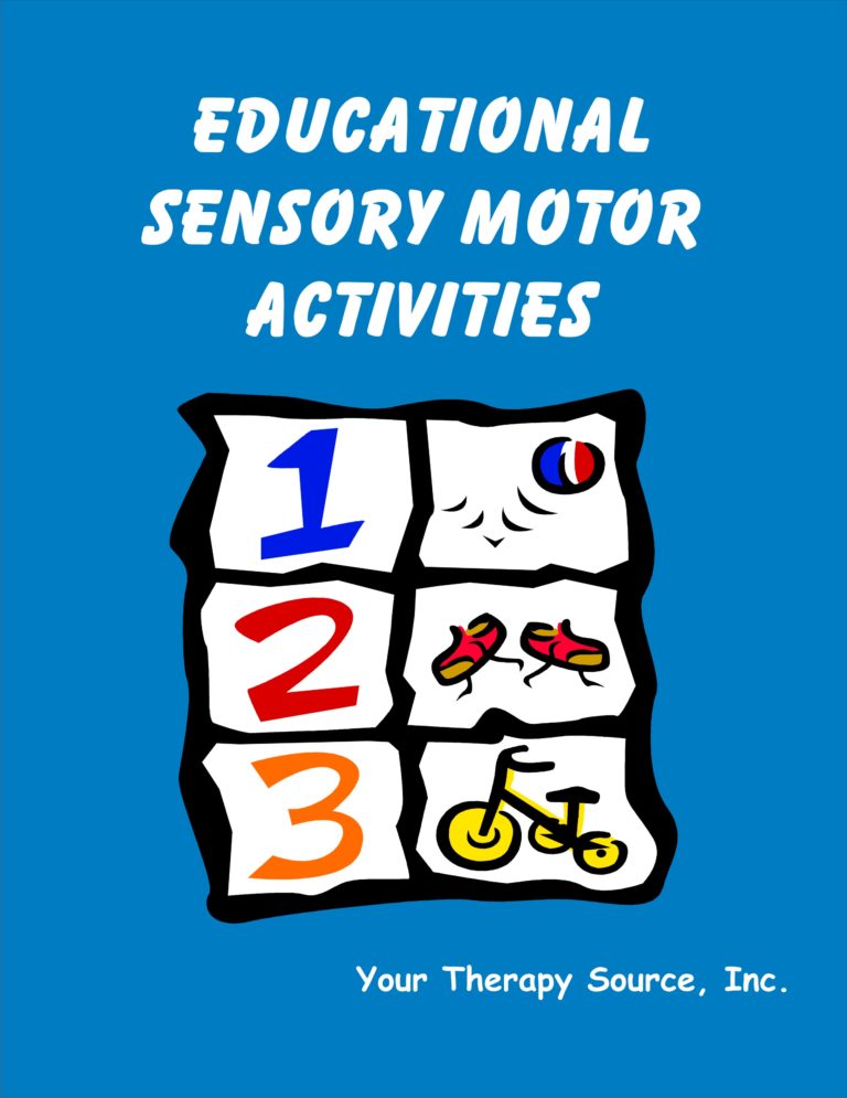 Educational Sensory Motor Activities Your Therapy Source