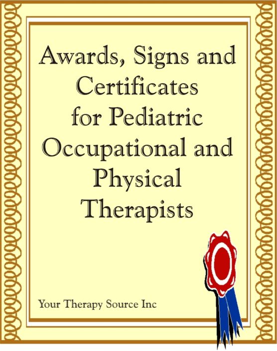 Awards for School Based Occupational Physical Therapy Your Therapy Source