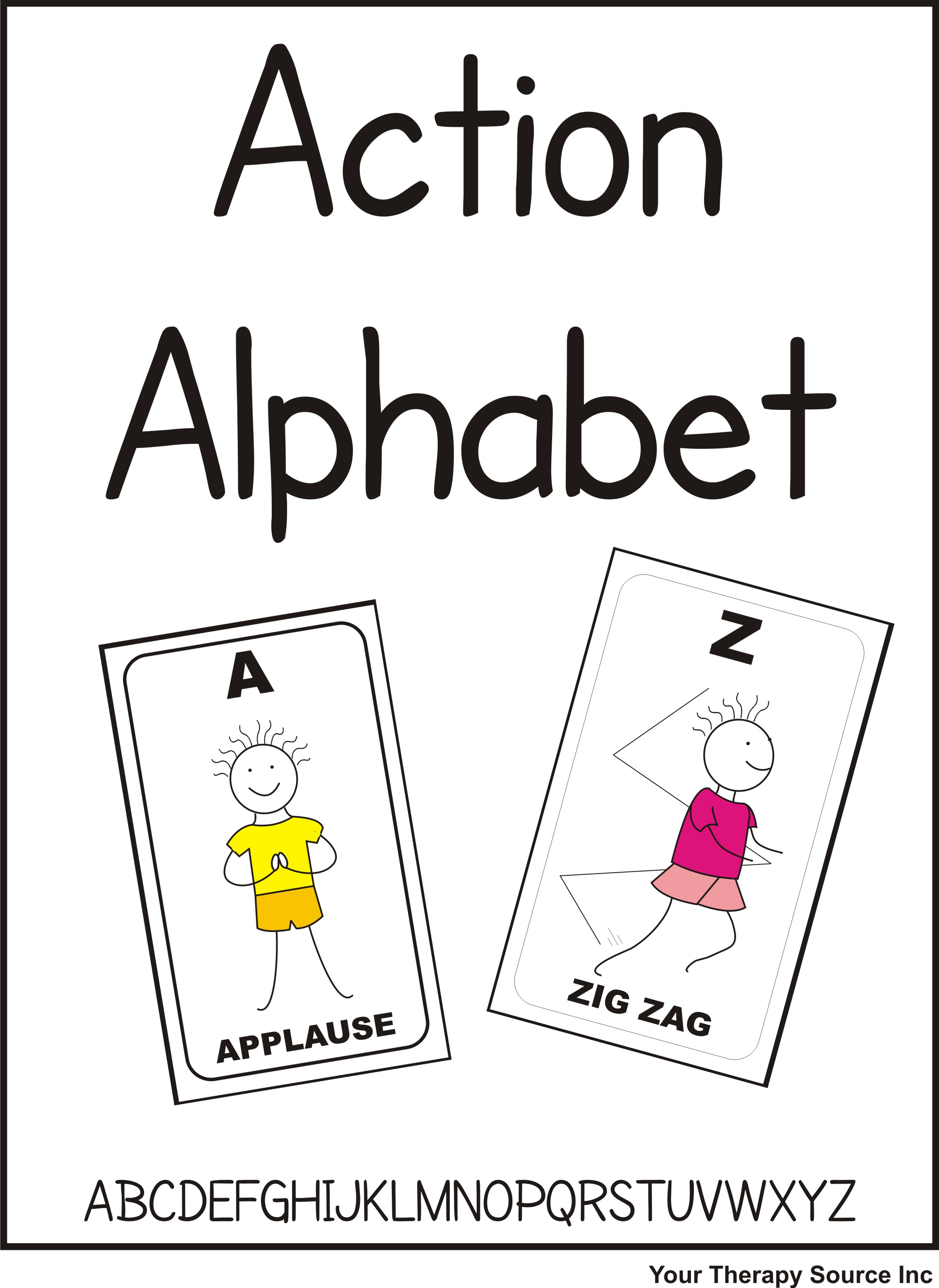 Action Alphabet Your Therapy Source