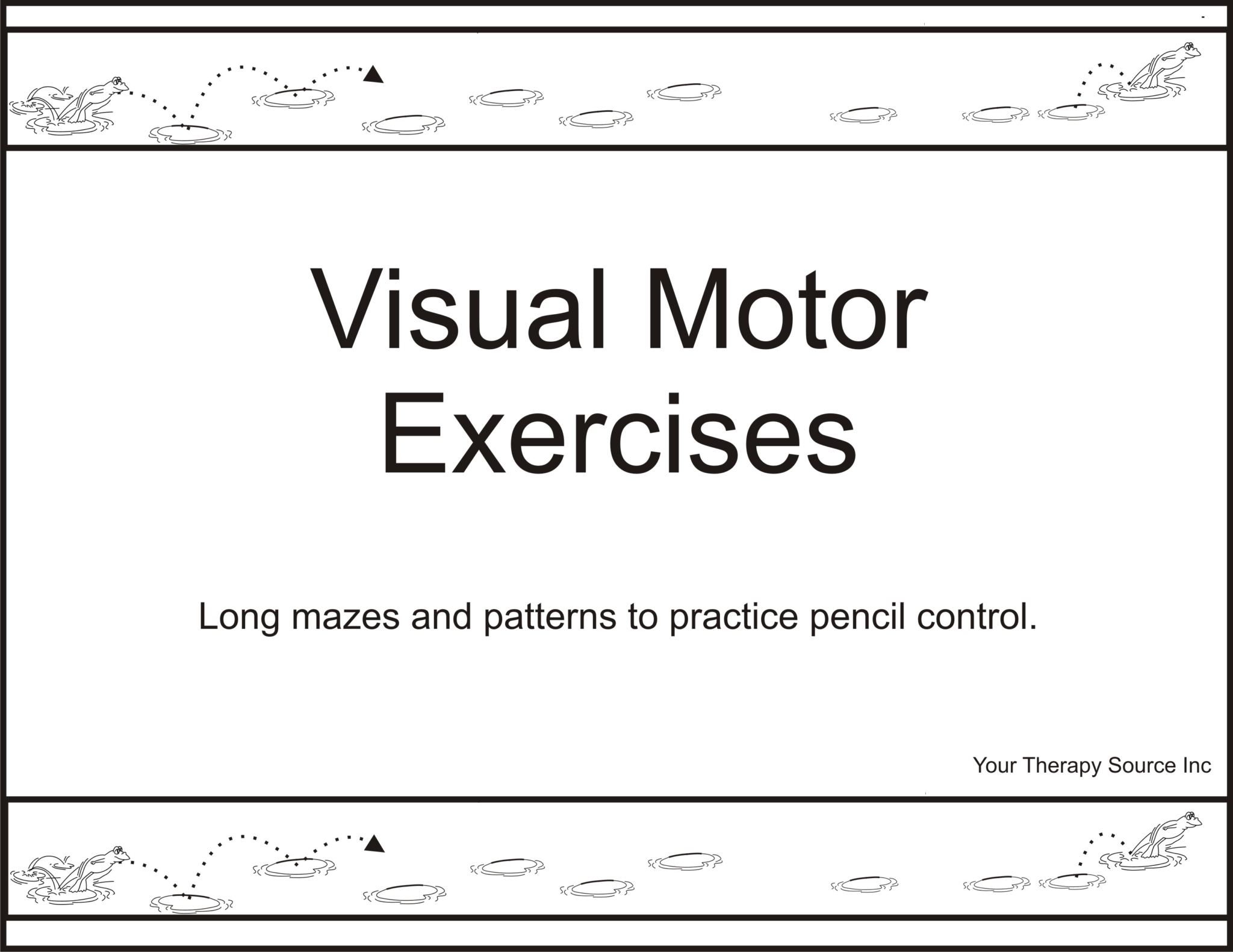 Visual Motor Exercises