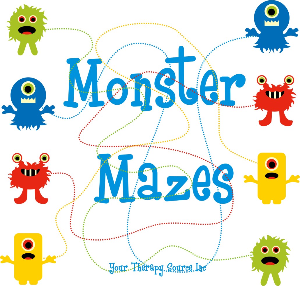Monster Mazes Your Therapy Source