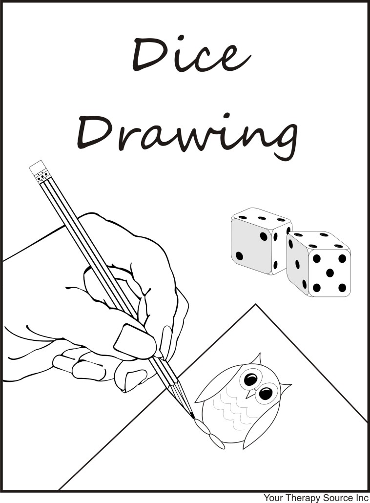 Dice Drawing Your Therapy Source
