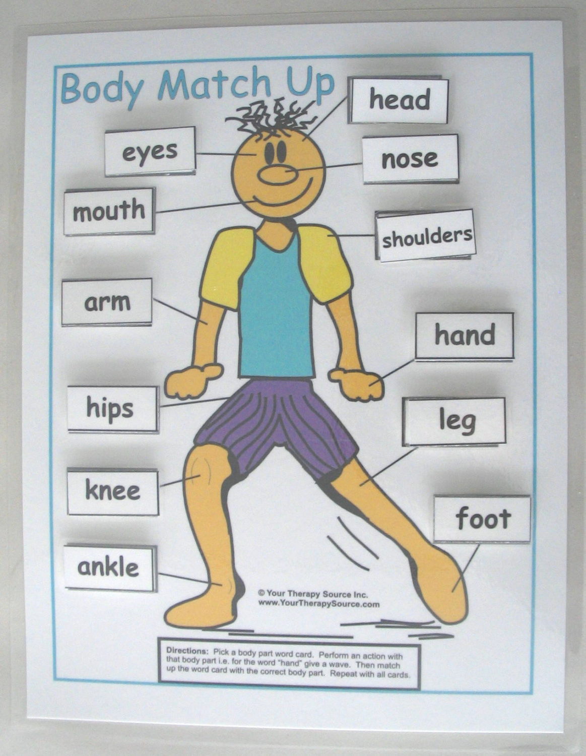 Print and Play Sensory Motor Games and Activities Your Therapy Source