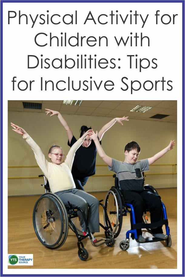 We are aware of the importance of physical activity for children with disabilities but research indicates children don't stick with inclusion sports.