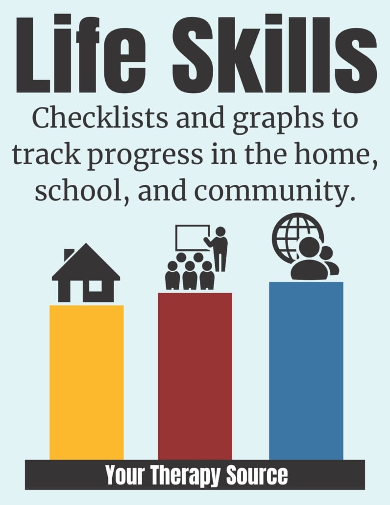Life Skills Checklists Your Therapy Source