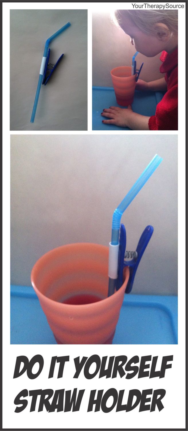 Clothes Pin Straw - Your Therapy Source