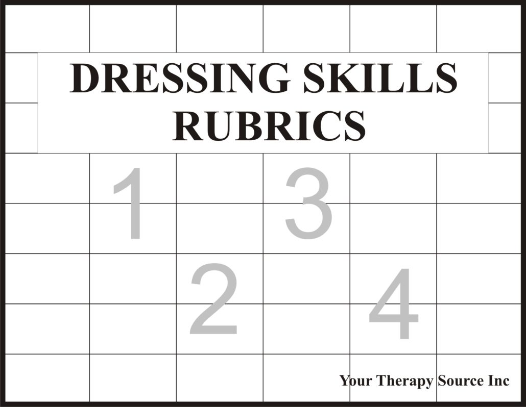 Dressing Skills Rubrics