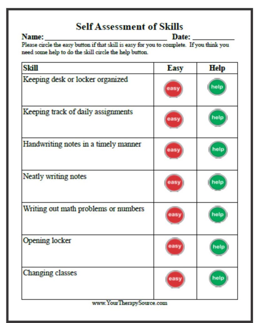 assessment handwriting kindergarten for Q&A: for Decision Free Memory, Worksheets for Looking