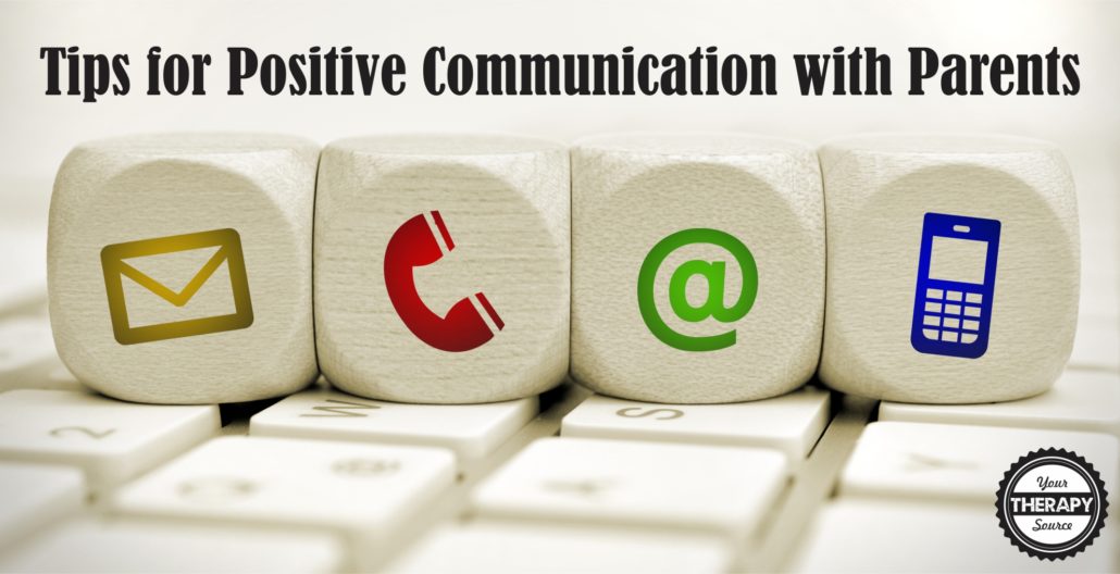 Tips for Positive Communication with Parents