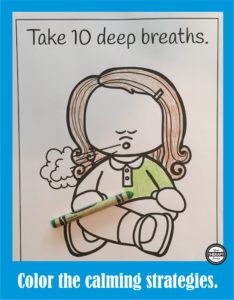 Calming Strategies Suggested Uses Coloring