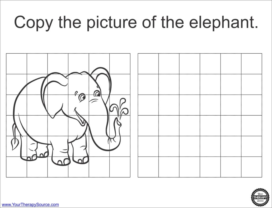 3 FUN Elephant Activities to Practice Fine, Gross and Visual Motor Skills -  Your Therapy Source