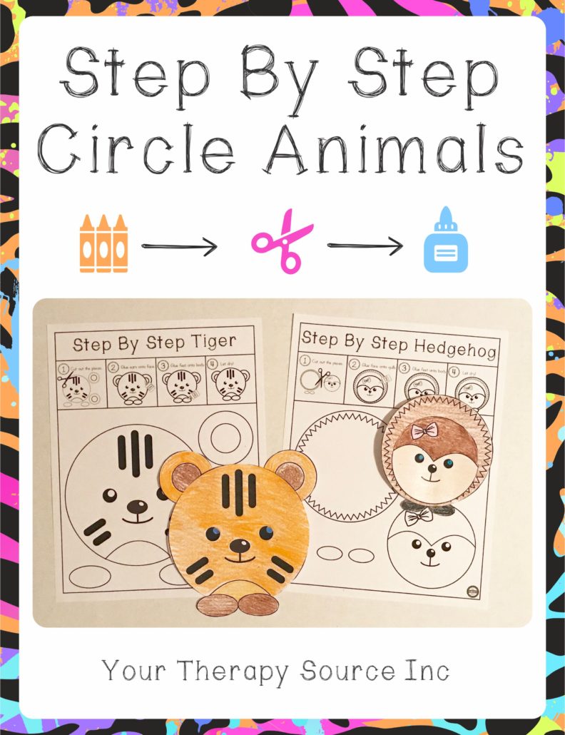 Step By Step Circle Animal Projects