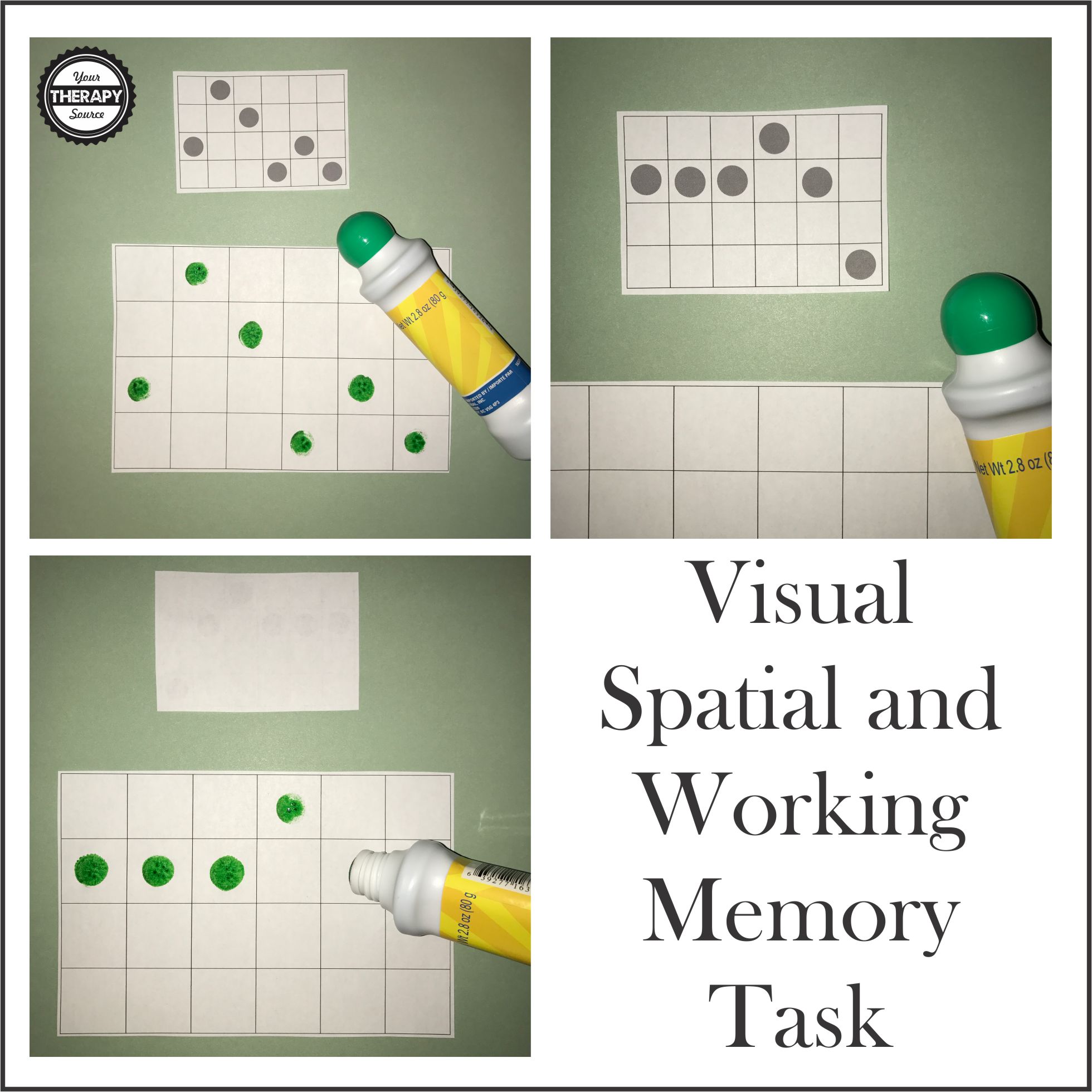 spatial working memory experiments