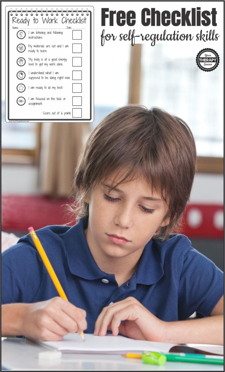 Are you looking to encourage students to improve self-regulation and maintain classroom expectations?  This free self-regulation checklist will help students