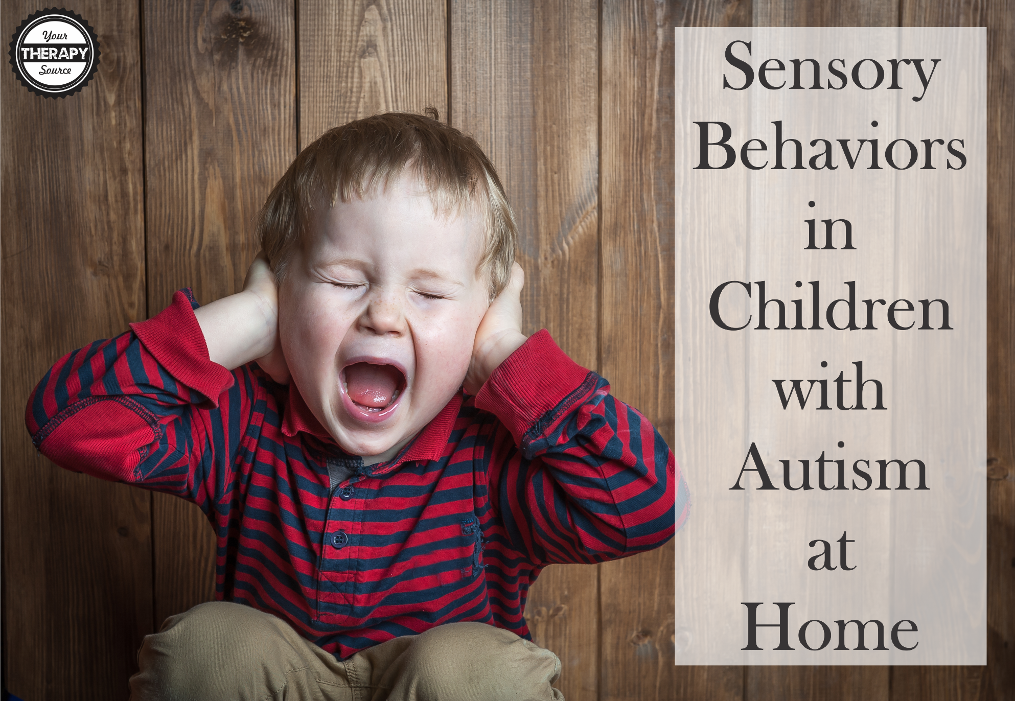 Sensory Behaviors In Children With Autism At Home 