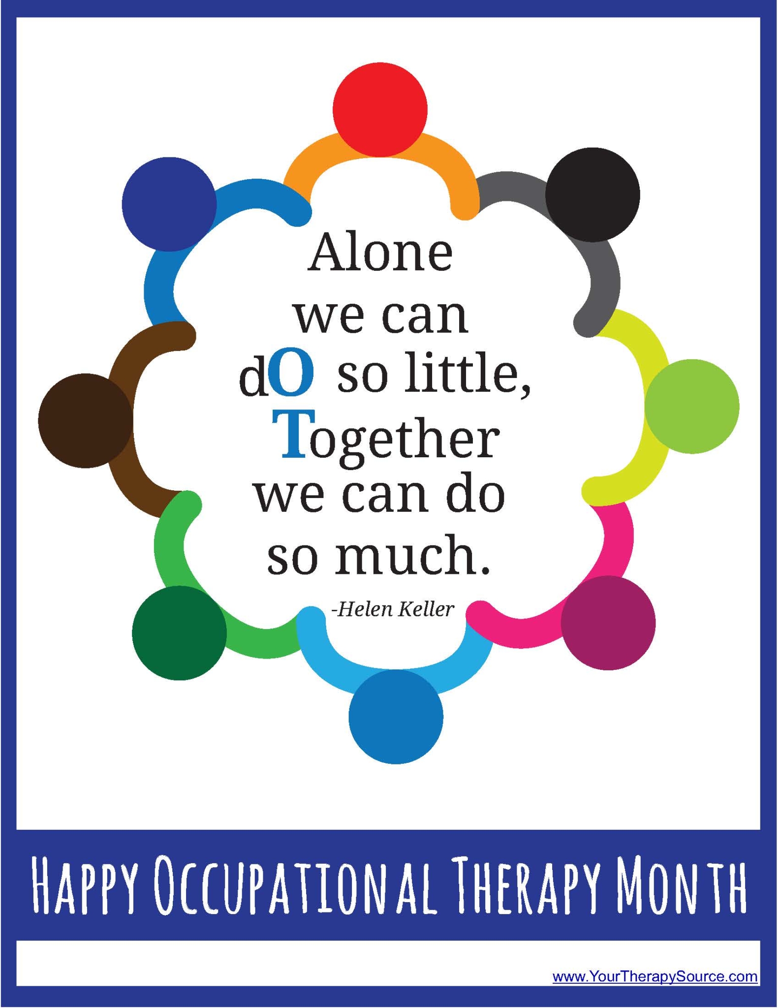 Happy Occupational Therapy Month Free Posters To Print Your Therapy Happy Occupational Therapy Month Free Posters To Print Your Therapy