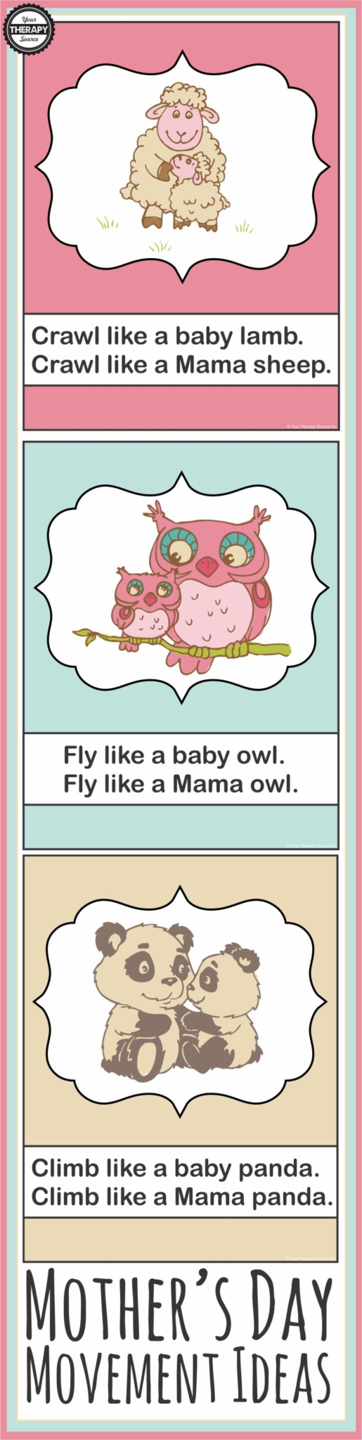 Mother's Day Movement Activities - Your Therapy Source