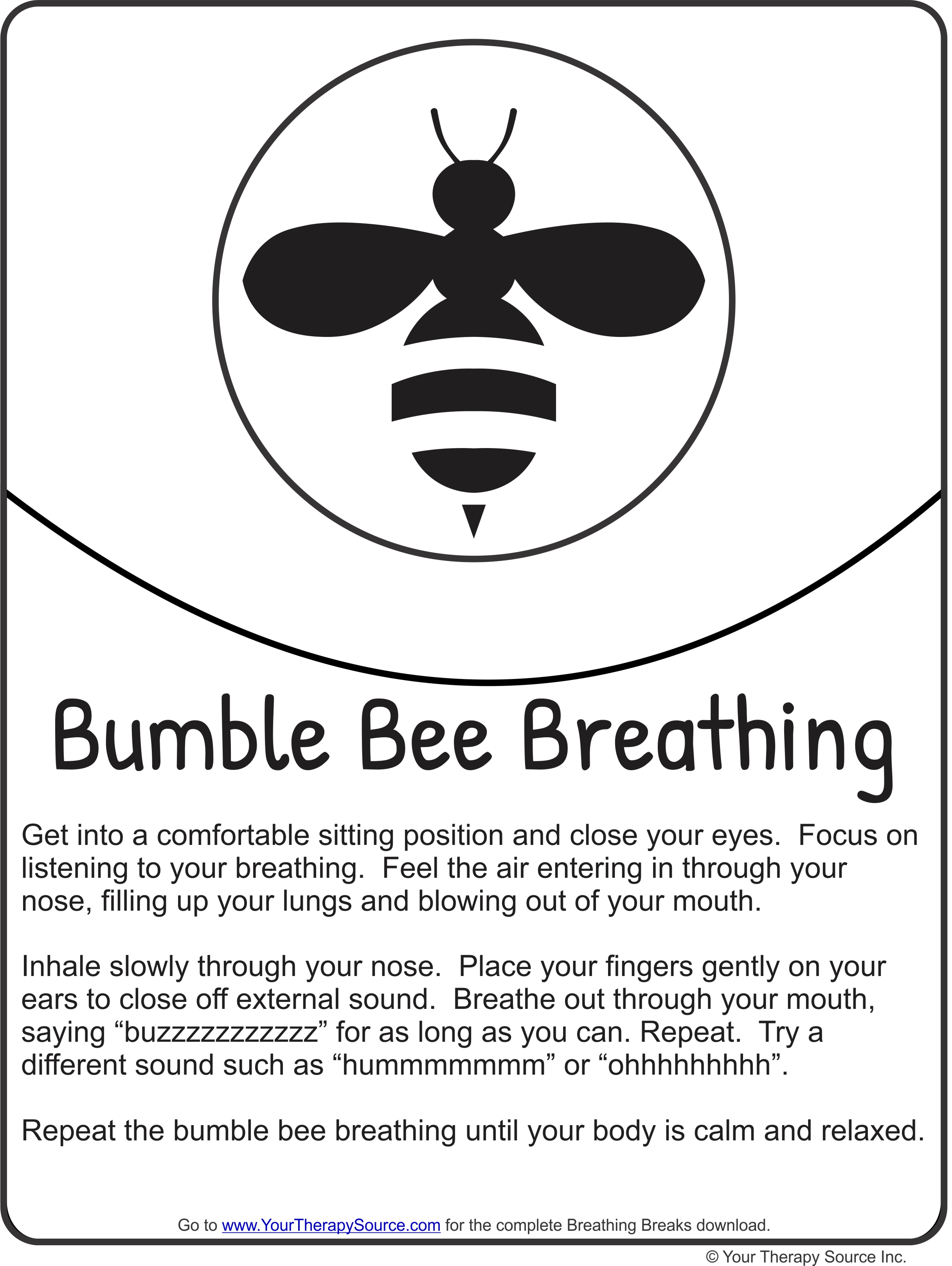 Breathing Breaks Deep Breathing Exercises Your Therapy Source