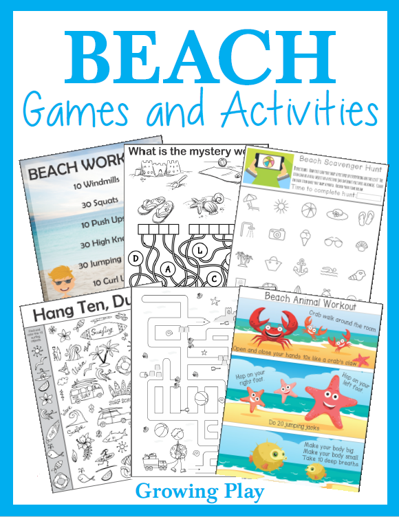 Beach Sensory Motor Packet