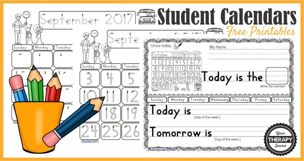 Worksheets Work Printable Calendar