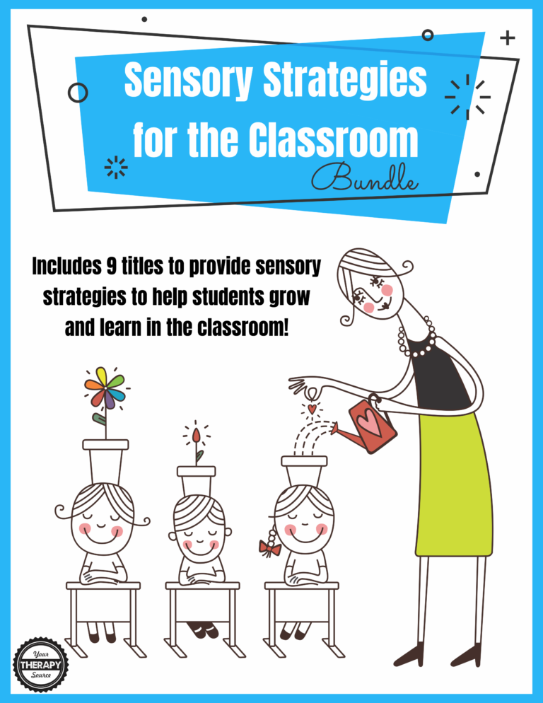 Sensory Strategies for the Classroom Bundle