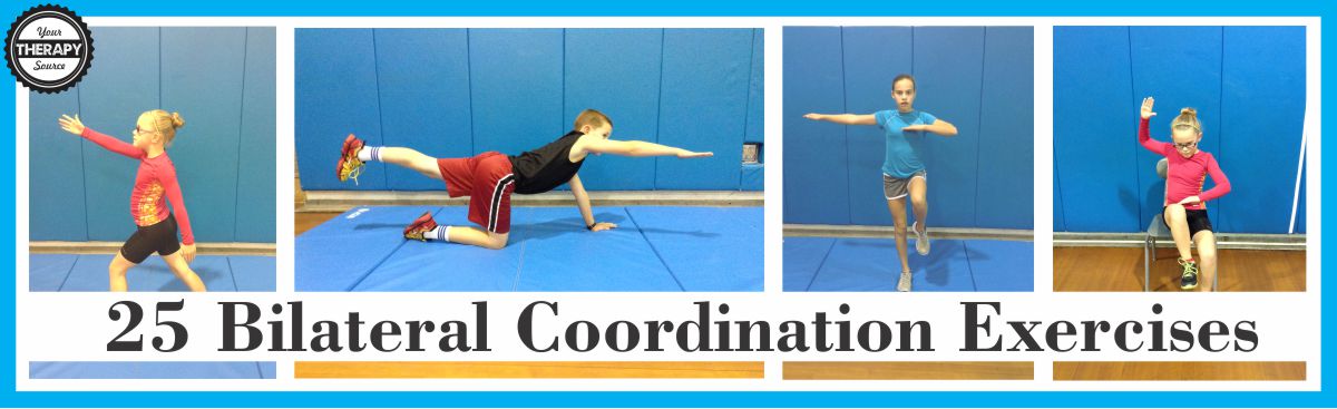 25 Bilateral Coordination Exercises