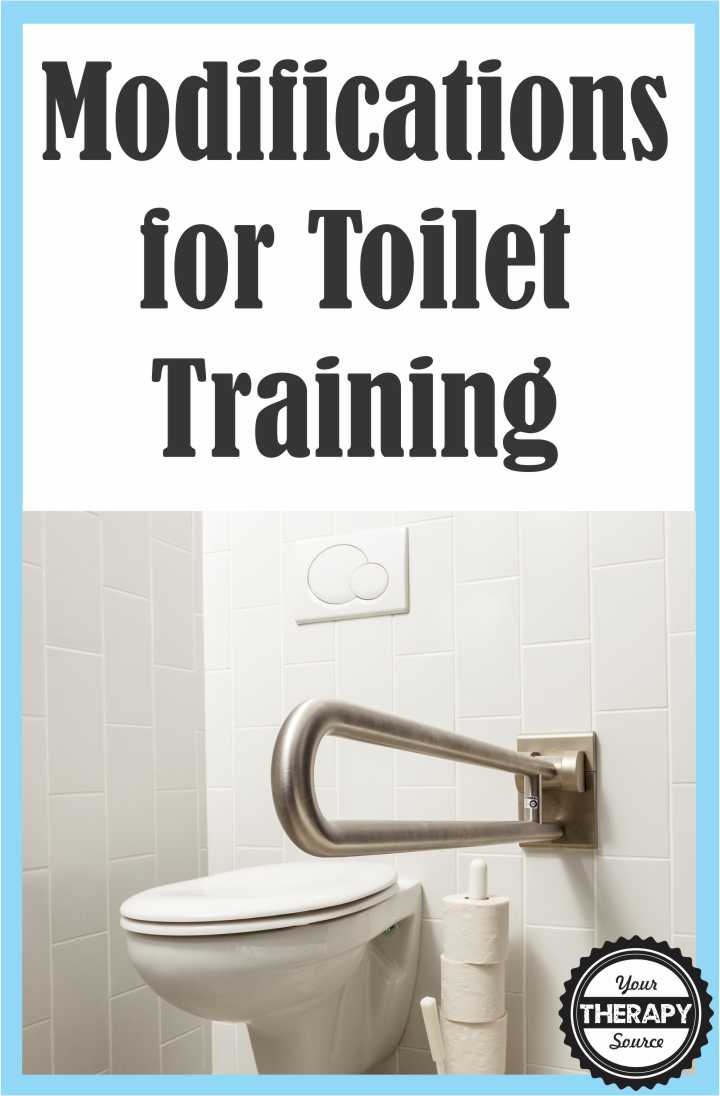 Modifications for Toilet Training