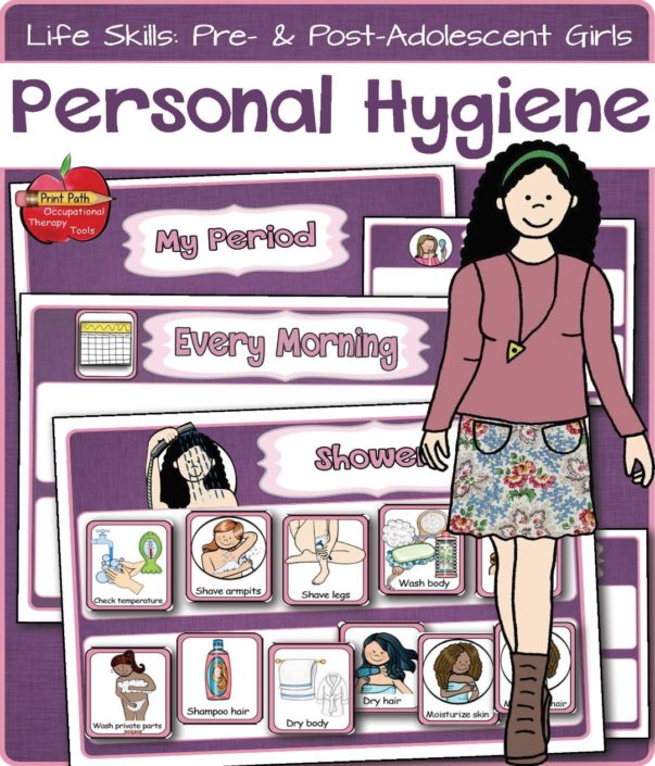 Personal Hygiene Visual Schedules and Support Boys and Girls Your Therapy Source