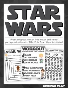 Star Wars Sensory Motor Packet