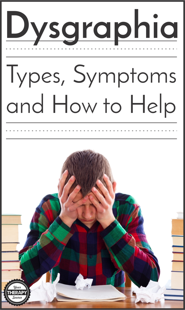 Trouble with the ability to write, regardless of the ability to read? Here is helpful information on the types of dysgraphia, symptoms and how to help.