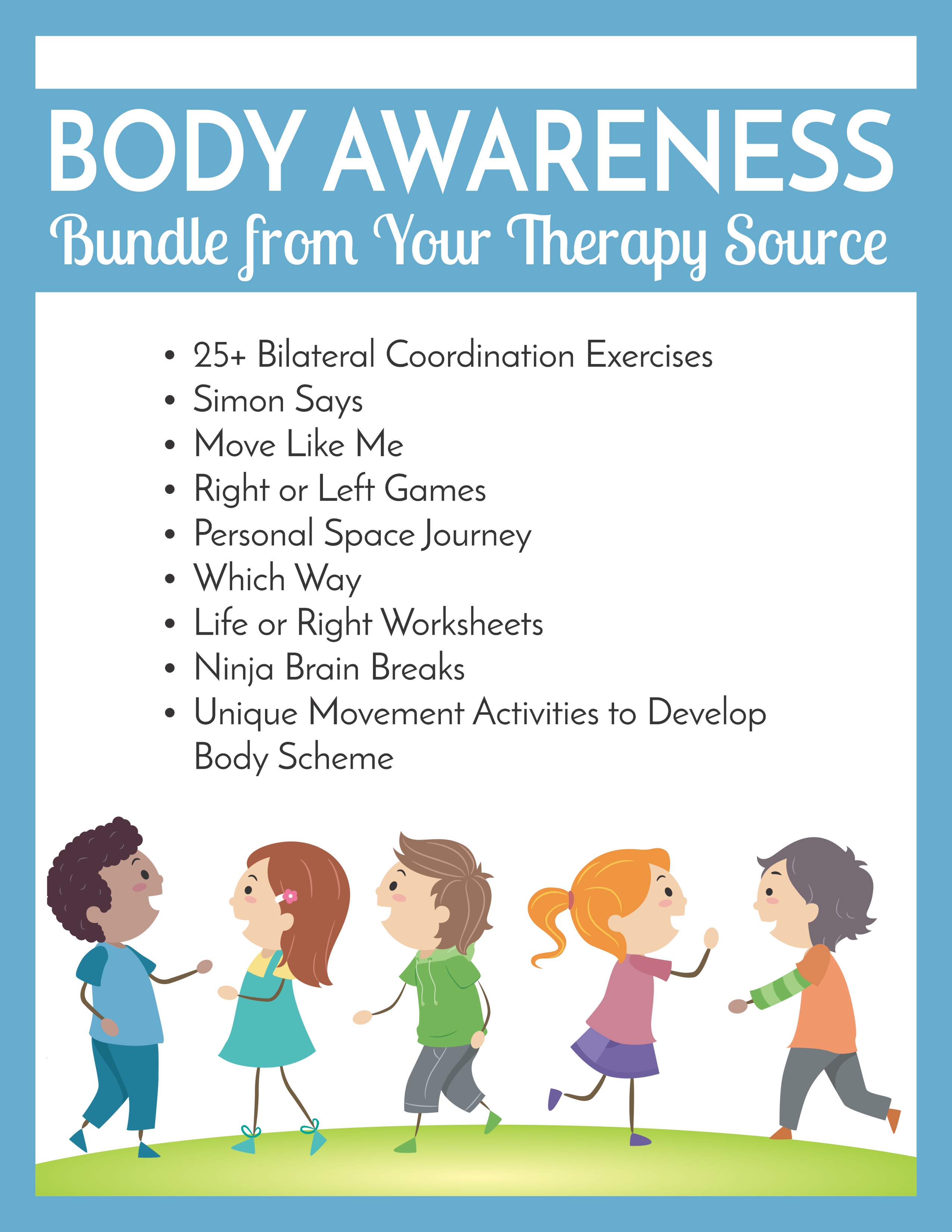 Body Awareness Activities for Children - Your Therapy Source