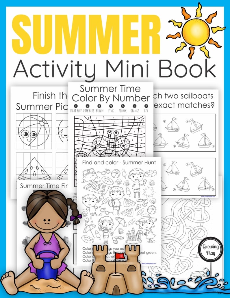 Free Printable Activity Book For Toddlers