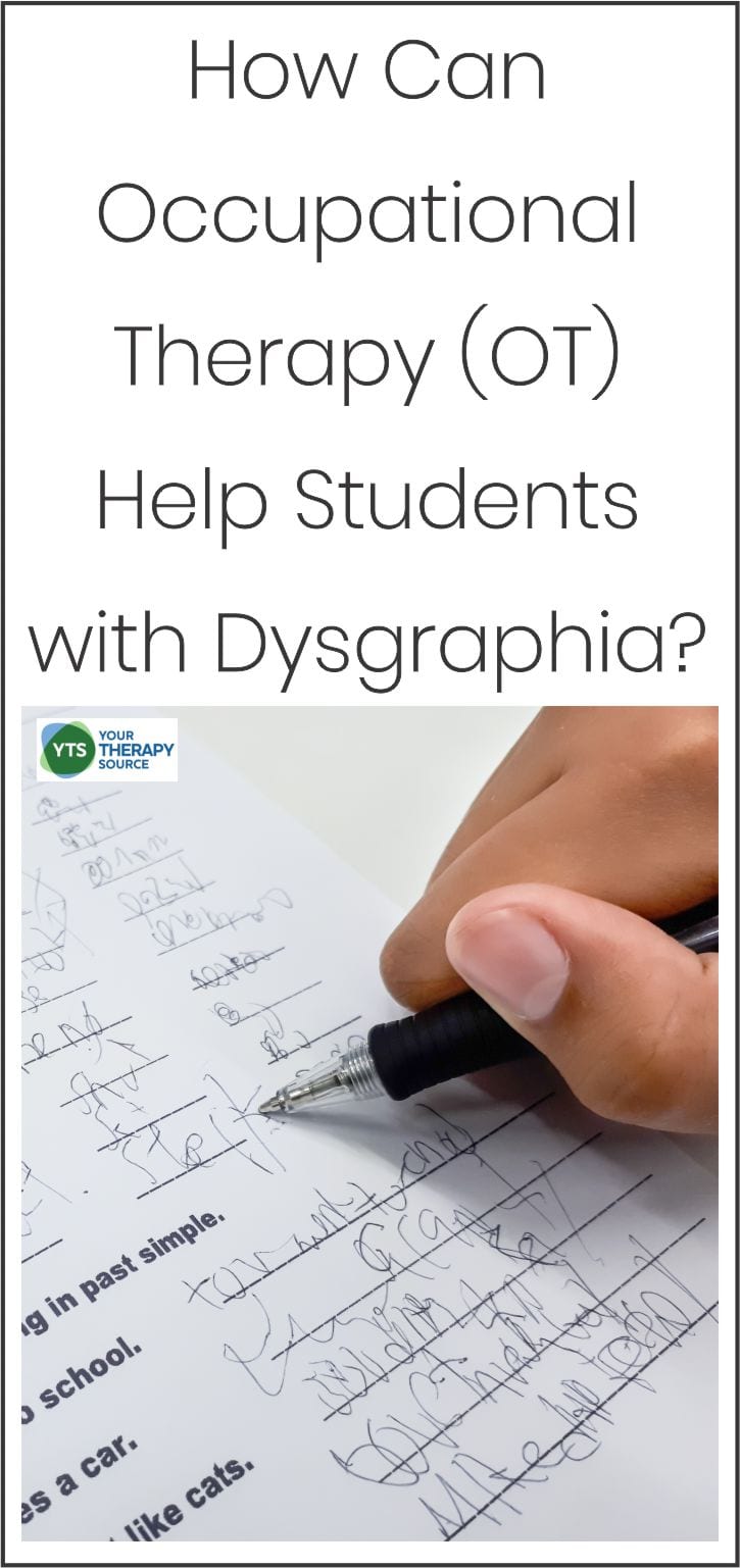 How can Occupational Therapy Help Students with Dysgraphia?