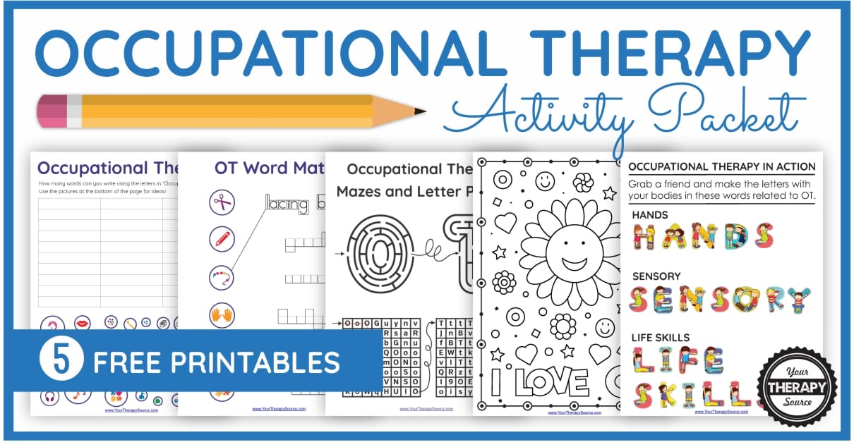 Occupational Therapy Activities For Children