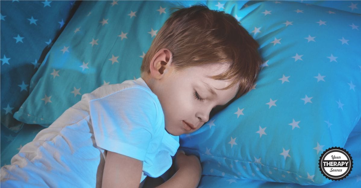 Negative consequences from poor sleep in children with autism and how to get children with autism to sleep. Tips from Your Therapy Source