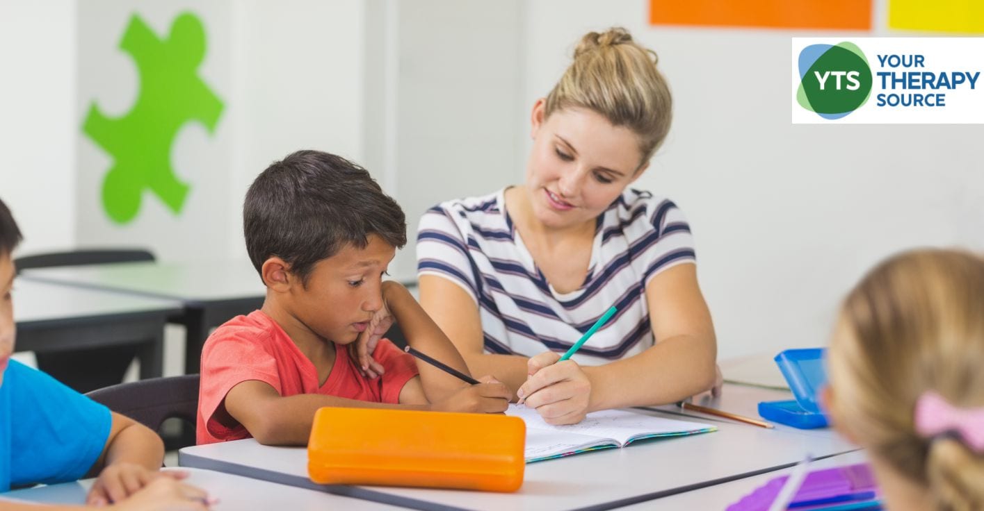 Do you work with students who you refer to school based occupational therapy? When students struggle with fine motor skills, self-regulation, sensory processing, handwriting, organization, or other activities of daily living, they may need extra support to function in the educational environment.  