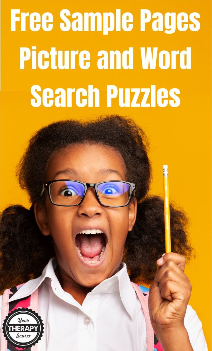 Download the free body part word search worksheet and the bonus Letter A word search at the end of this blog post.  