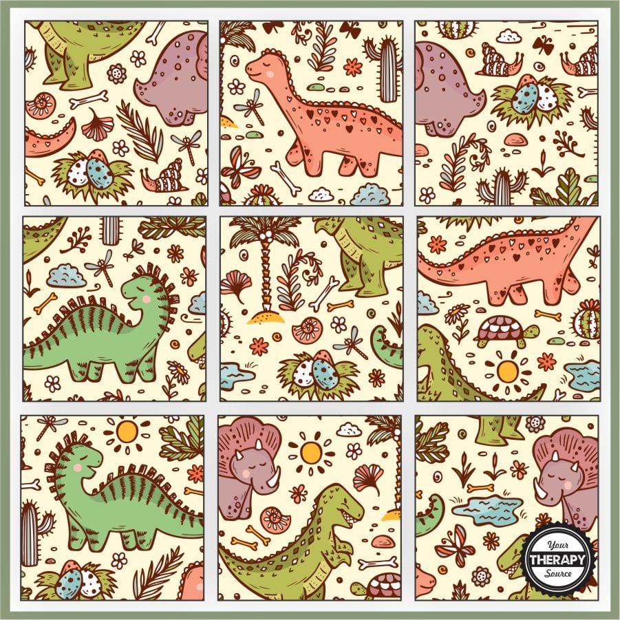 find it dino puzzle