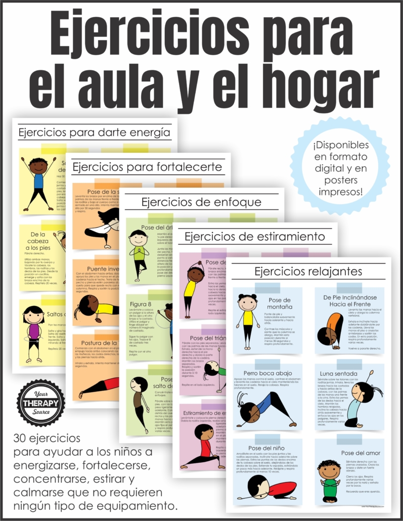 Spanish Exercises for the Classroom and Home PDF or Print Your Therapy Source