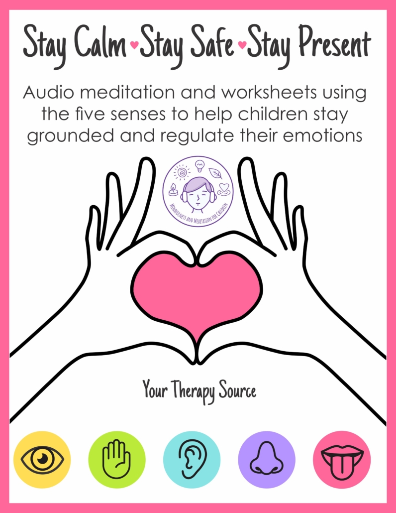 5 Senses Grounding Exercise PDF Freebie Your Therapy Source