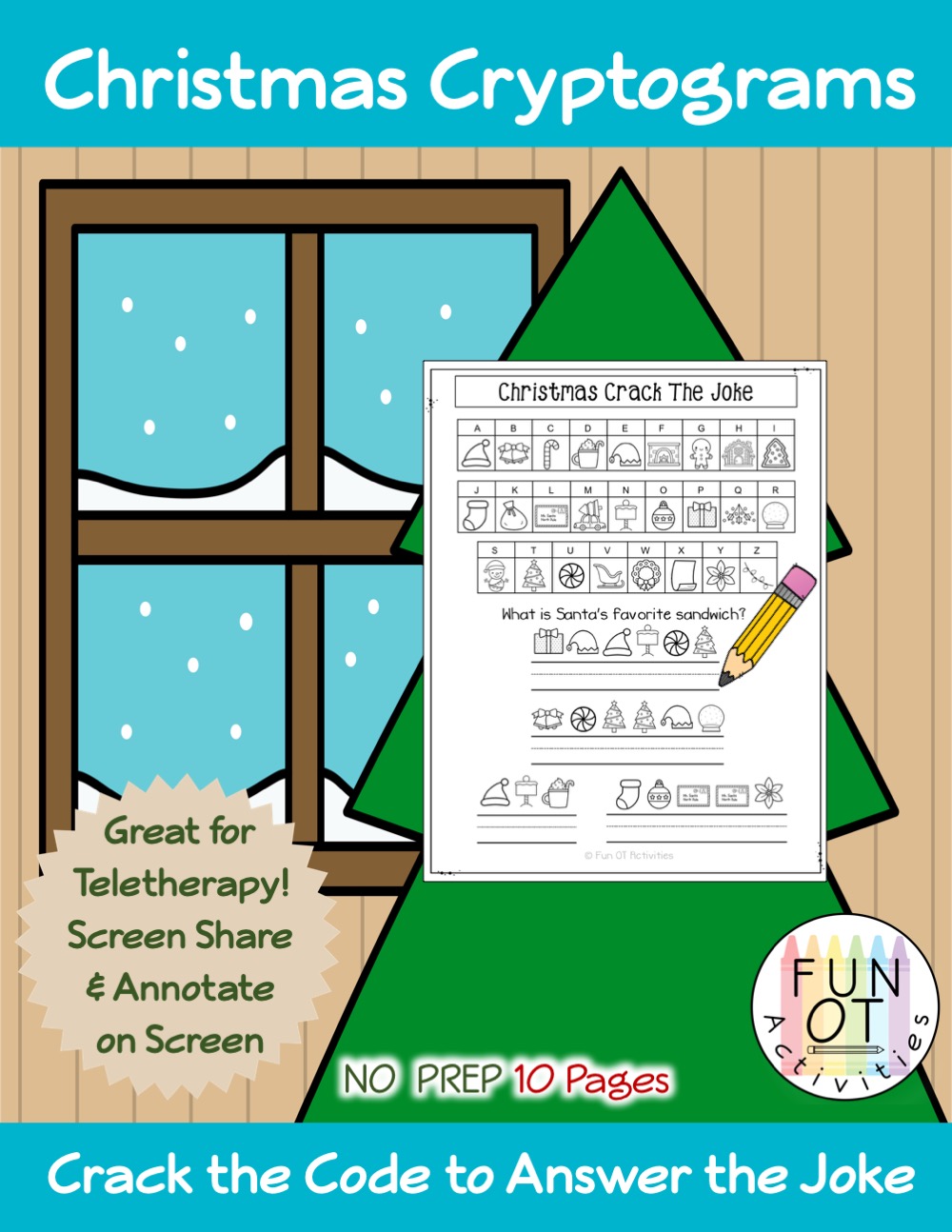 Christmas Activity Packet - Your Therapy Source