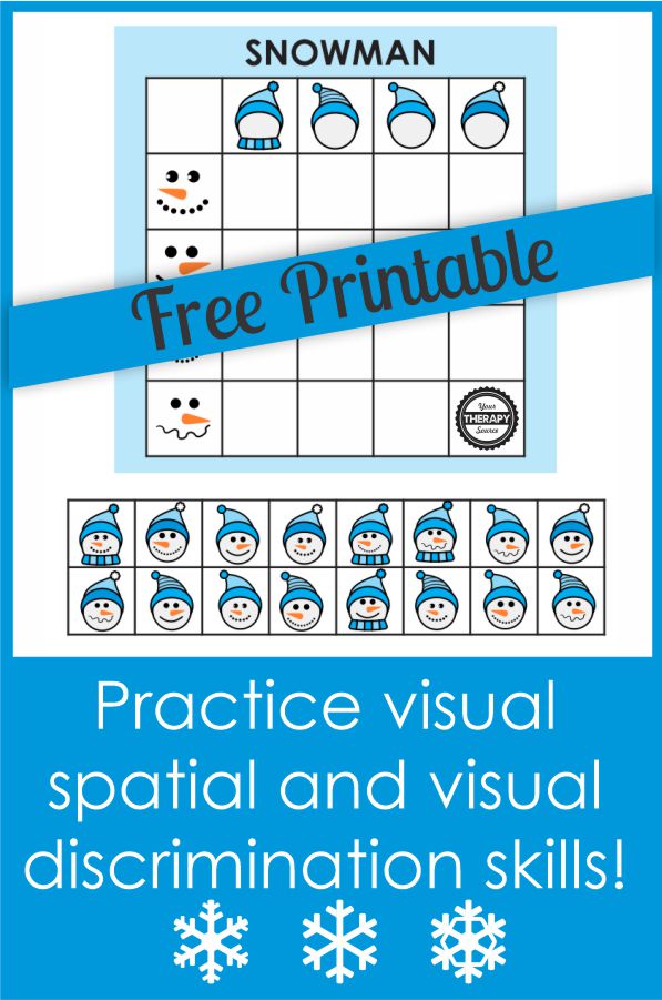 This Snowman Math Game free printable can be downloaded for free at the bottom of this post to bring a Winter theme to your next lesson.