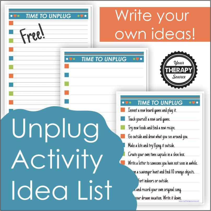 If you want to celebrate and take a break, here are some great ideas for an unplug day anytime of the year.