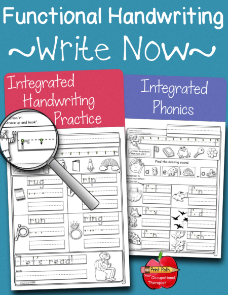 Functional Handwriting Practice - Your Therapy Source