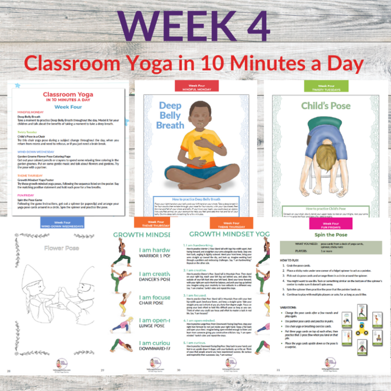 10 Minute Yoga for Kids in the Classroom Your Therapy Source