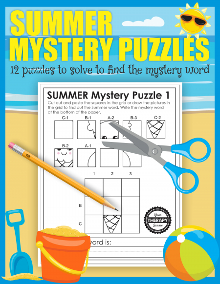 Summer Puzzles Printable Your Therapy Source summer-puzzles-printable-your-therapy-source